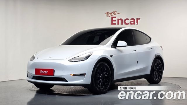 Tesla Model Y из Кореи Encar