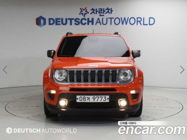 Jeep Renegade из Кореи Encar