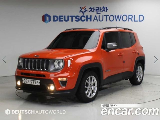 Jeep Renegade из Кореи Encar