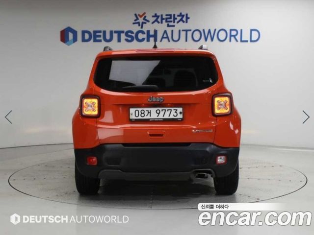 Jeep Renegade из Кореи Encar