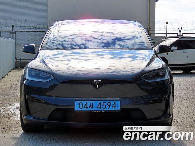 Tesla Model X из Кореи Encar