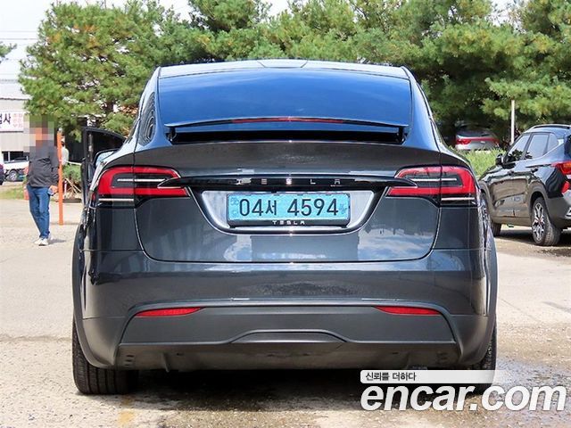 Tesla Model X из Кореи Encar