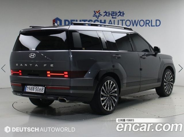 Hyundai Santafe из Кореи Encar