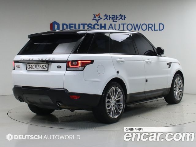 Land Rover Range Rover Sport из Кореи Encar