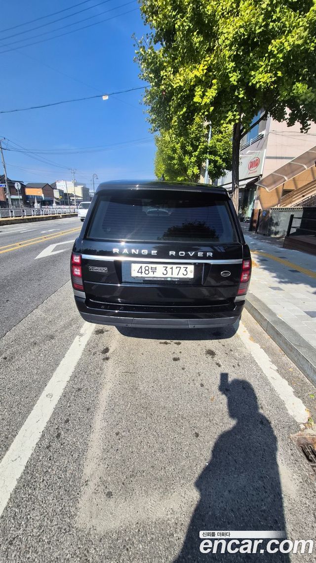Land Rover Range Rover из Кореи Encar