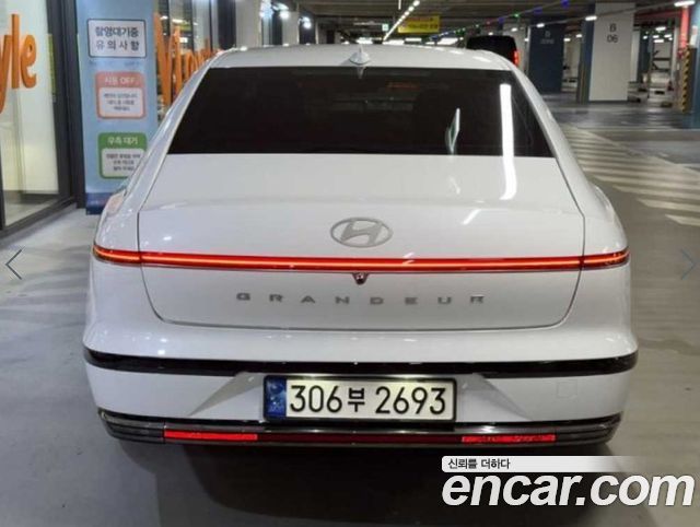 Hyundai Grandeur из Кореи Encar