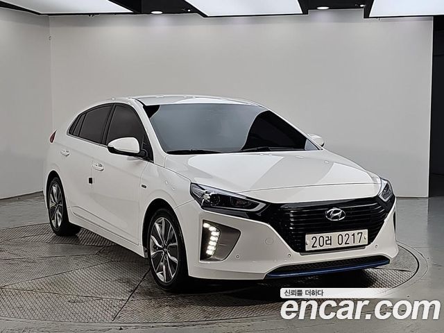 Hyundai Ioniq из Кореи Encar