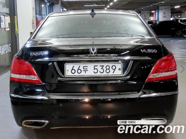 Hyundai Equus из Кореи Encar