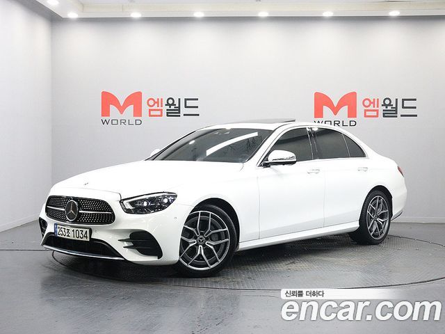 Mercedes-Benz E-Class E220d 4MATIC AMG Line — пробег 100 169 км — фото 1 из 5