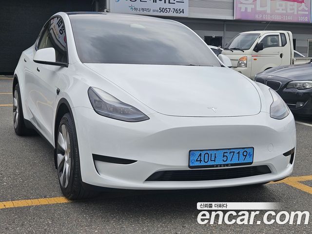 Tesla Model Y из Кореи Encar