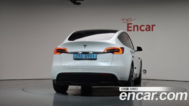 Tesla Model Y из Кореи Encar