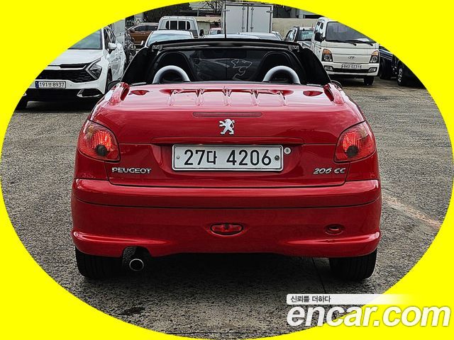 Peugeot 206 1.6  RC Convertible First Generation — пробег 88 216 км — фото 3 из 5