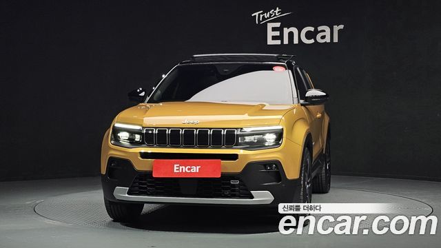 Jeep Avenger из Кореи Encar