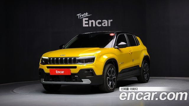 Jeep Avenger из Кореи Encar