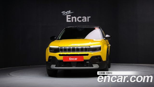 Jeep Avenger из Кореи Encar
