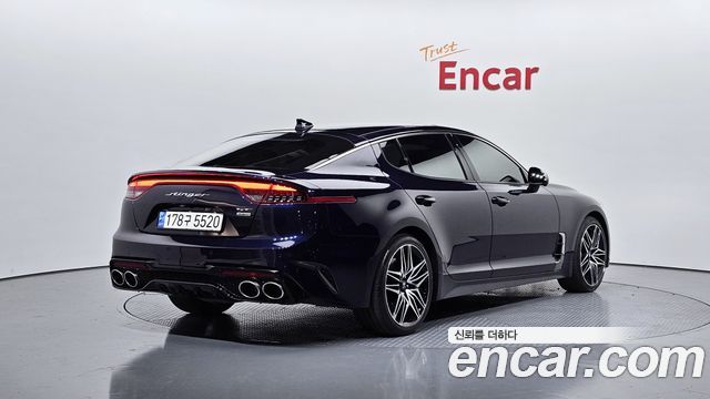 Kia Stinger из Кореи Encar