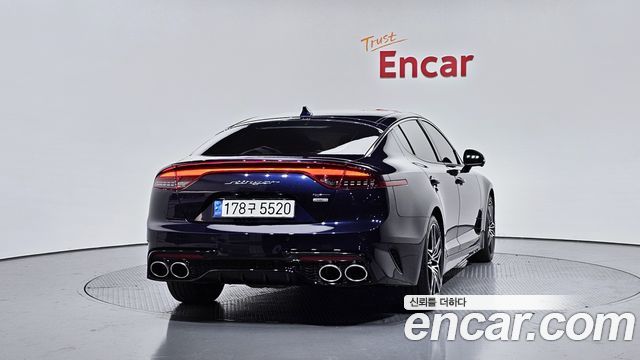 Kia Stinger из Кореи Encar