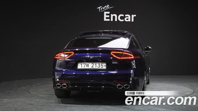Kia Stinger из Кореи Encar