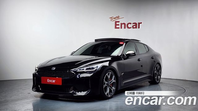 Kia Stinger из Кореи Encar