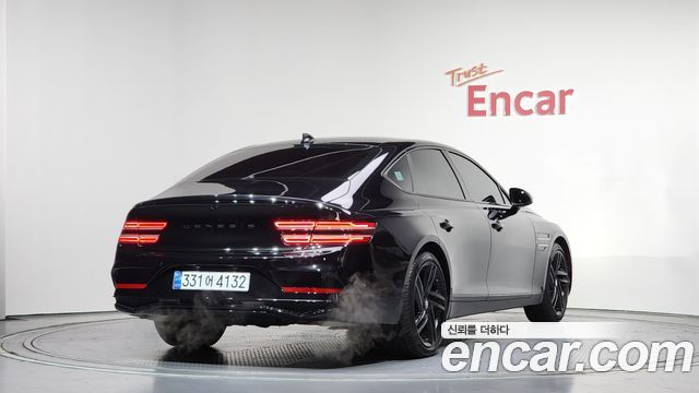 Genesis G80 Gasoline 3.5 Turbo AWD Black — пробег 17 825 км — фото 2 из 5