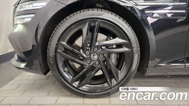 Genesis G80 Gasoline 3.5 Turbo AWD Black — пробег 17 825 км — фото 5 из 5