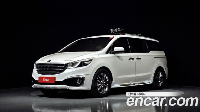 Kia Carnival из Кореи Encar