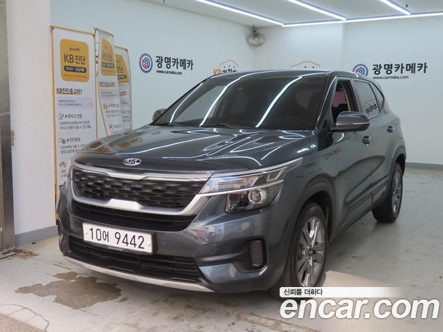 Kia Seltos Gasoline 1.6 Turbo 2WD Prestige — пробег 72 648 км — фото 1 из 5