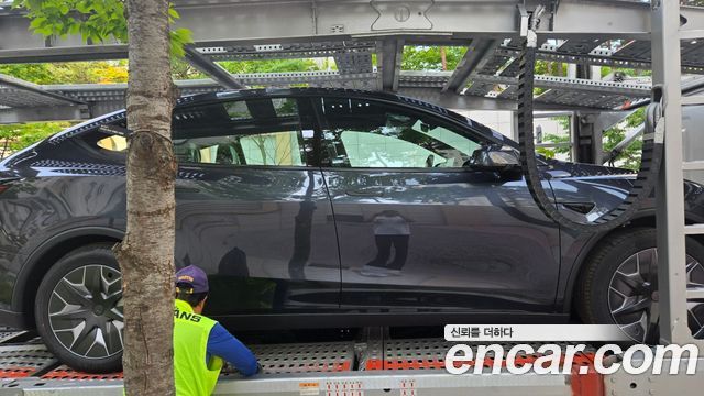 Tesla Model Y из Кореи Encar