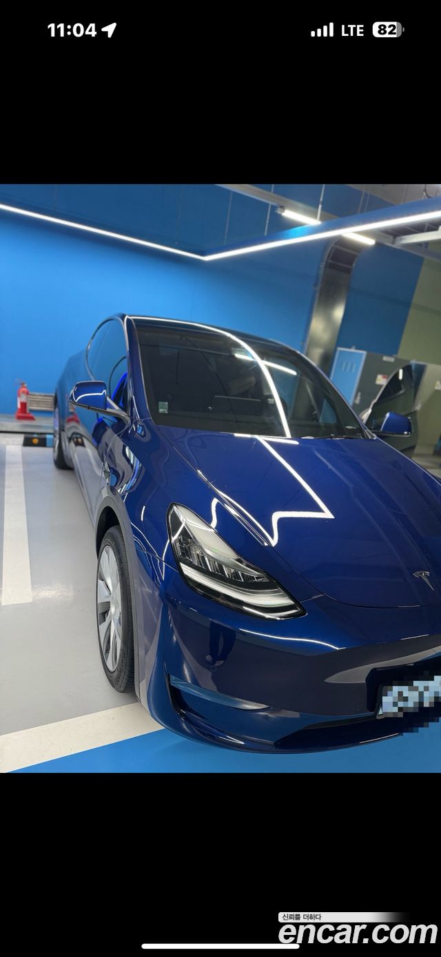 Tesla Model Y из Кореи Encar