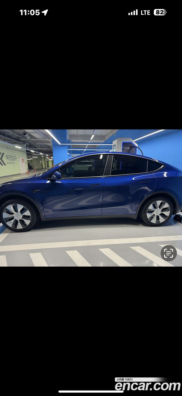 Tesla Model Y из Кореи Encar