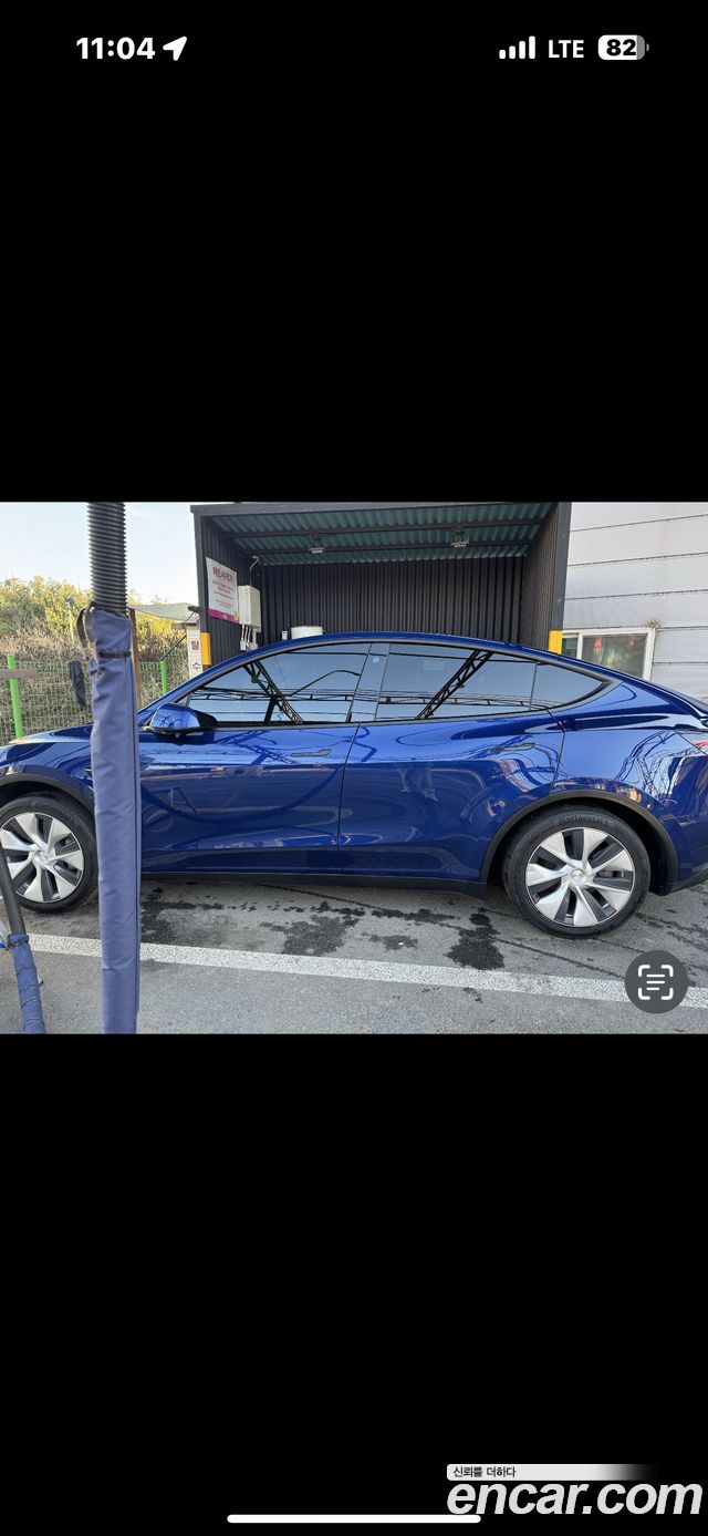 Tesla Model Y из Кореи Encar