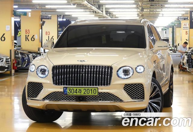 Bentley Bentayga из Кореи Encar