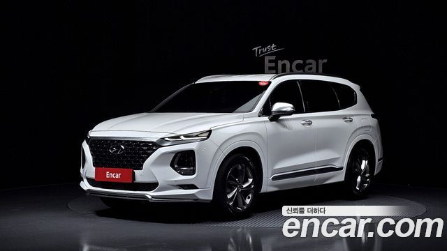 Hyundai Santafe из Кореи Encar