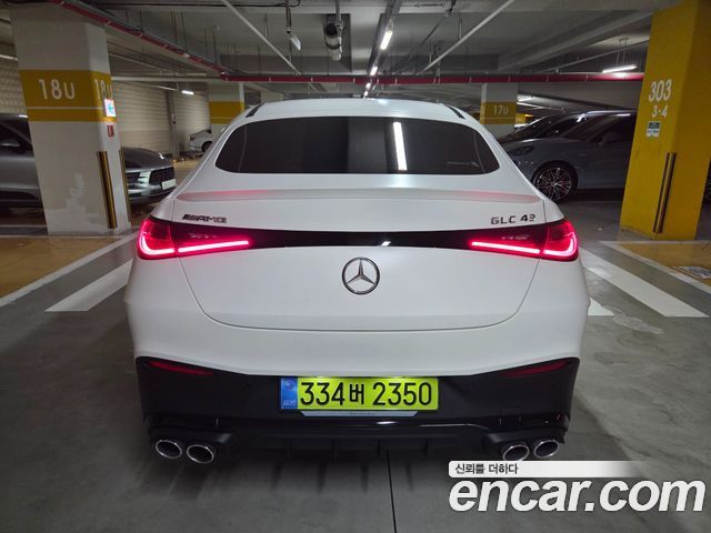 Mercedes-Benz GLC-Class AMG GLC43 4MATIC Coupe — пробег 8 498 км — фото 4 из 5