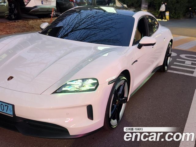 Porsche Taycan из Кореи Encar