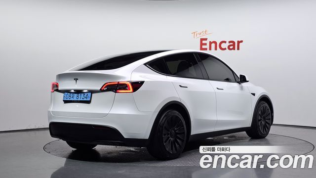 Tesla Model Y из Кореи Encar