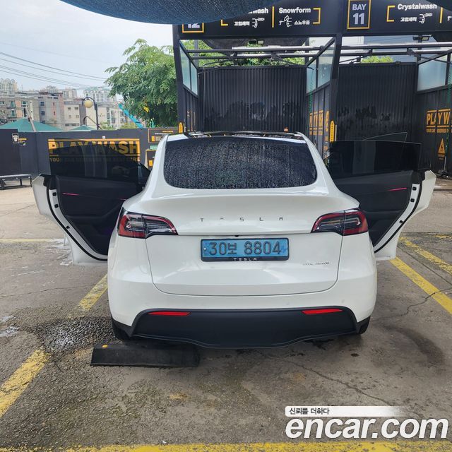 Tesla Model Y из Кореи Encar
