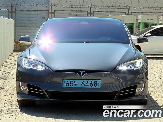 Tesla Model S из Кореи Encar