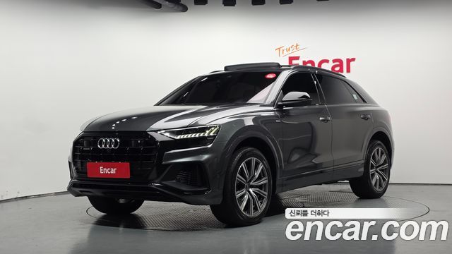 Audi Q8 55 TFSI Quattro Premium — пробег 92 929 км — фото 1 из 5