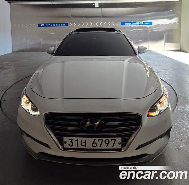 Hyundai Grandeur из Кореи Encar