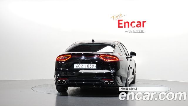 Kia Stinger из Кореи Encar