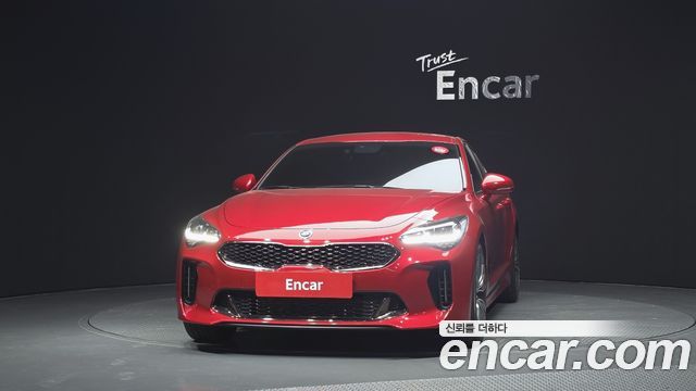 Kia Stinger из Кореи Encar