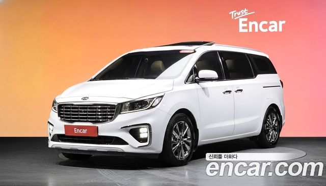 Kia Carnival из Кореи Encar