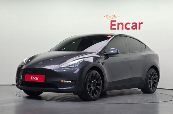 Tesla Model Y Long Range AWD — пробег 21 800 км — фото 1 из 5