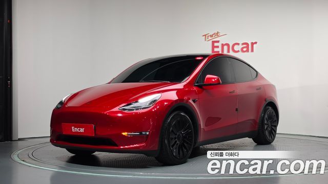 Tesla Model Y Long Range AWD — пробег 76 563 км — фото 1 из 5