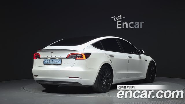 Tesla Model 3 из Кореи Encar