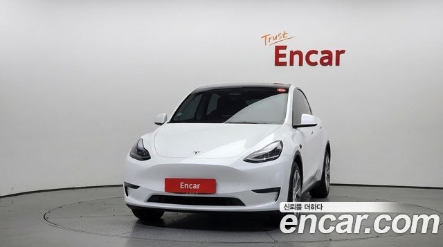 Tesla Model Y из Кореи Encar
