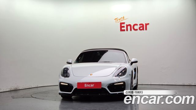 Porsche Boxster из Кореи Encar