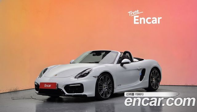 Porsche Boxster из Кореи Encar