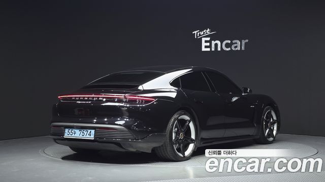 Porsche Taycan из Кореи Encar